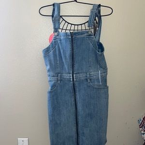 American Eagle Overall Denim jean Dress